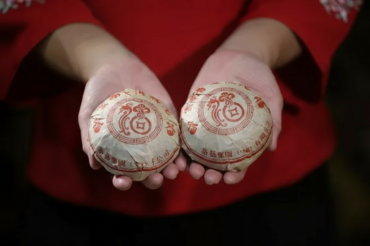 Bai Fu Shu Tuo — 2006 Aged Shu Puer