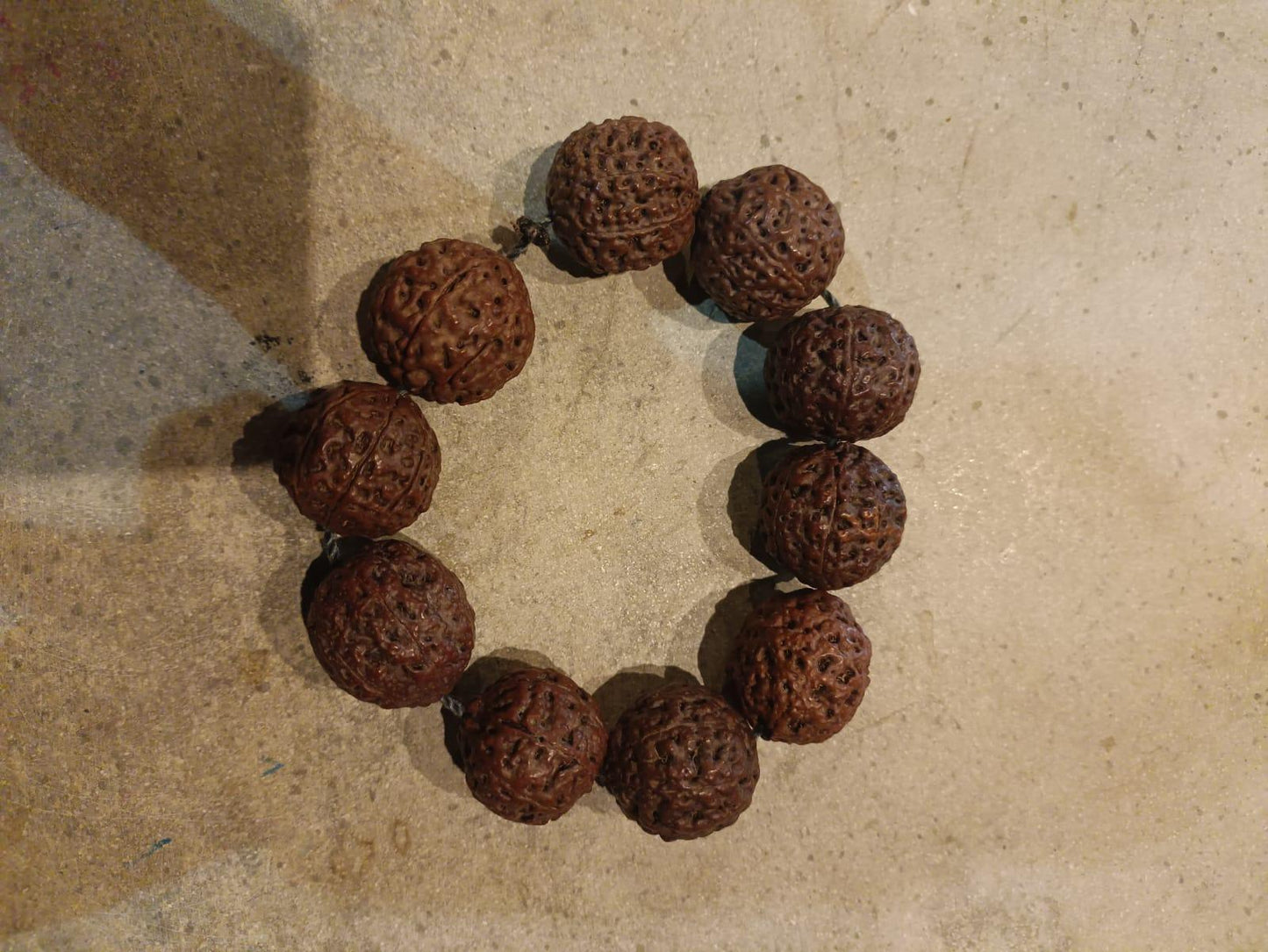 Rudraksha Bracelet of Natural Majesty - Gaba Tea House
