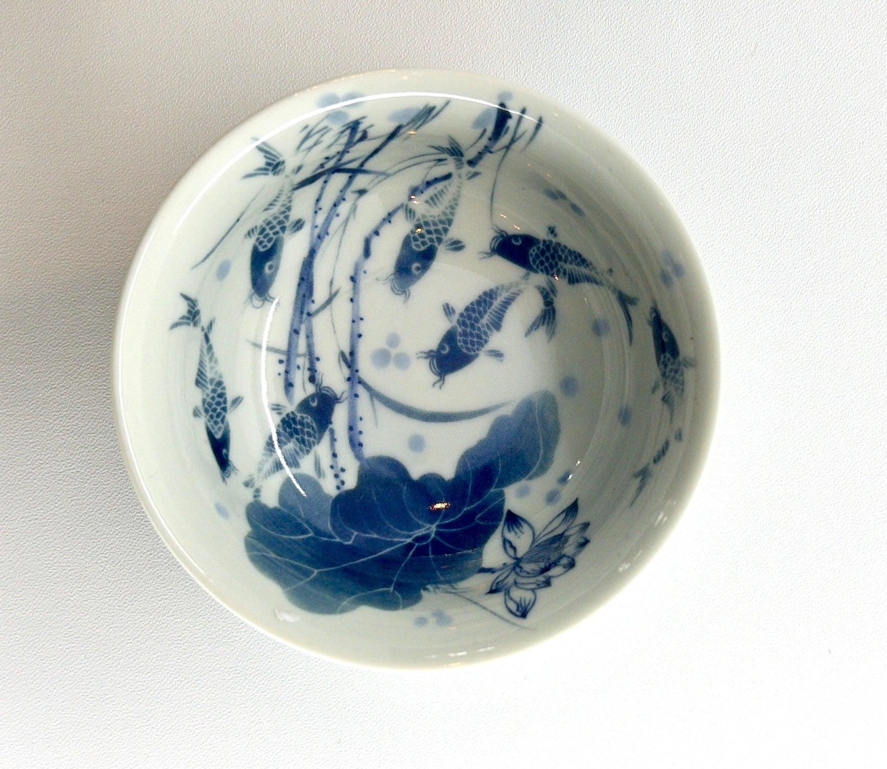 Sapphire Koi Tranquility Piala - Gaba Tea House