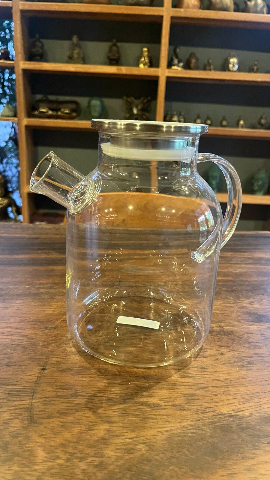 CrystalFlow Glass Teapot (1500ML)