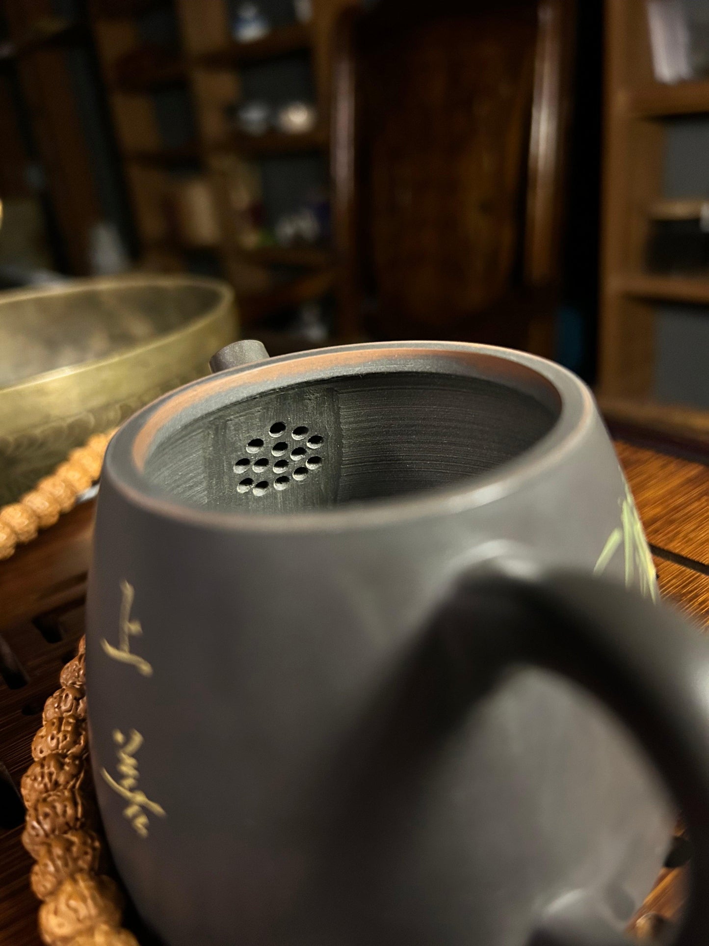 Exquisite Happiness Yixing Teapot 220ml - Gaba Tea House