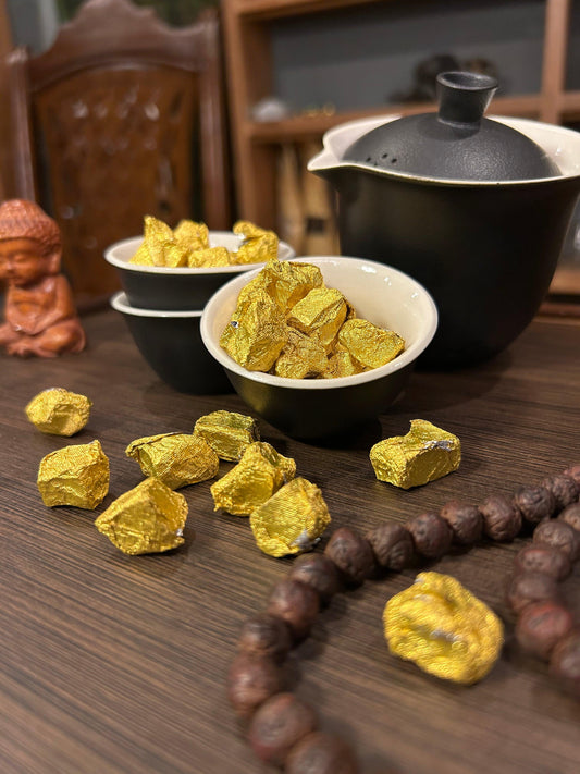Gold Puer Resin Tea - Gaba Tea House