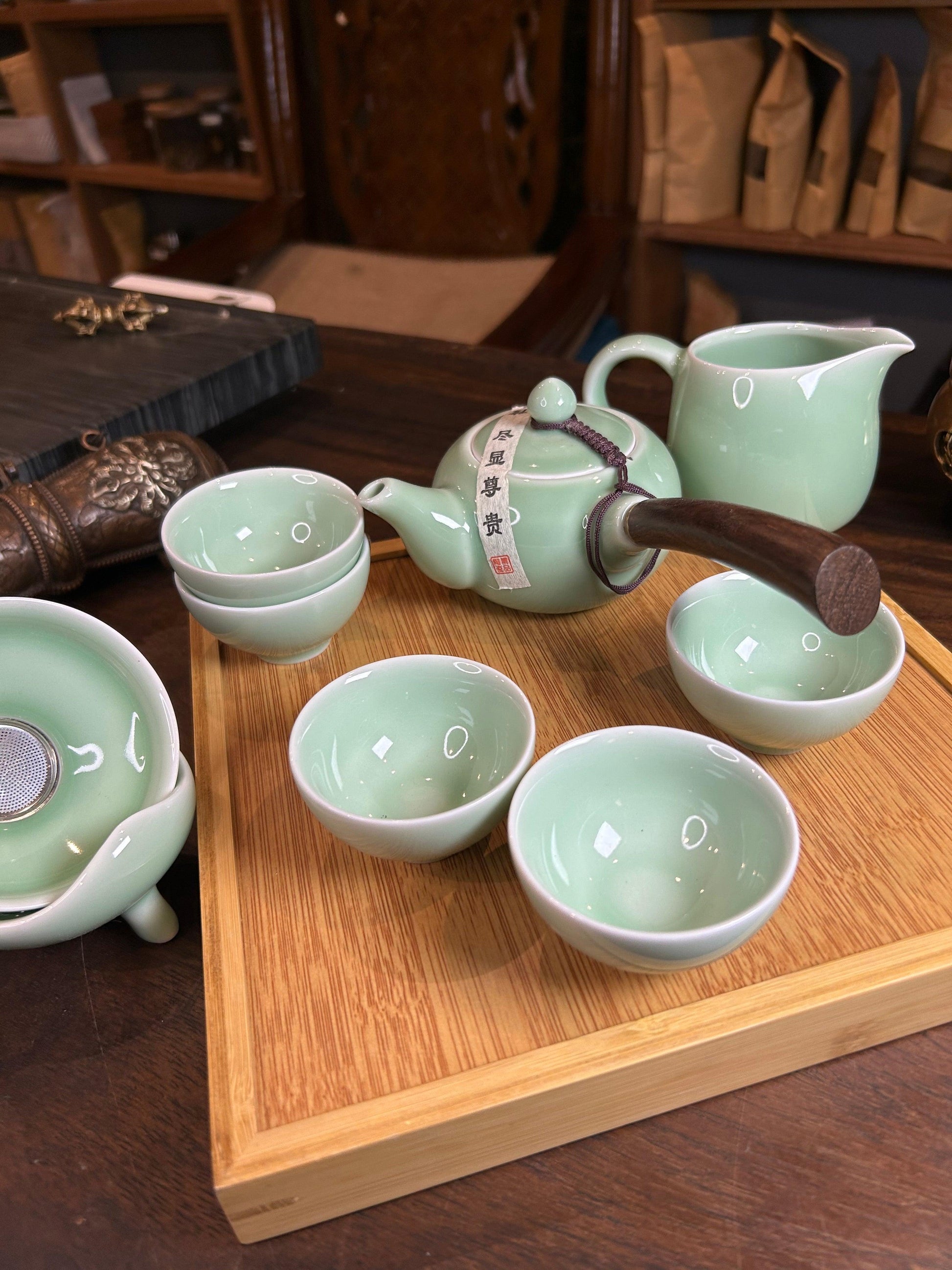 Set gaiwan&piala3 - Gaba Tea House