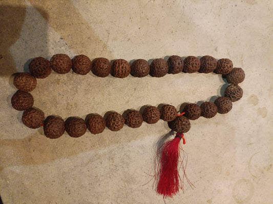 Eternal Meditation Rudraksha Mala - Gaba Tea House