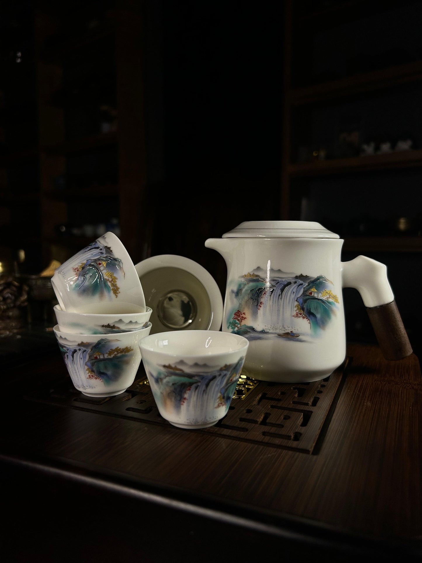 Mug & Piala Handle travel Tea set - Gaba Tea House
