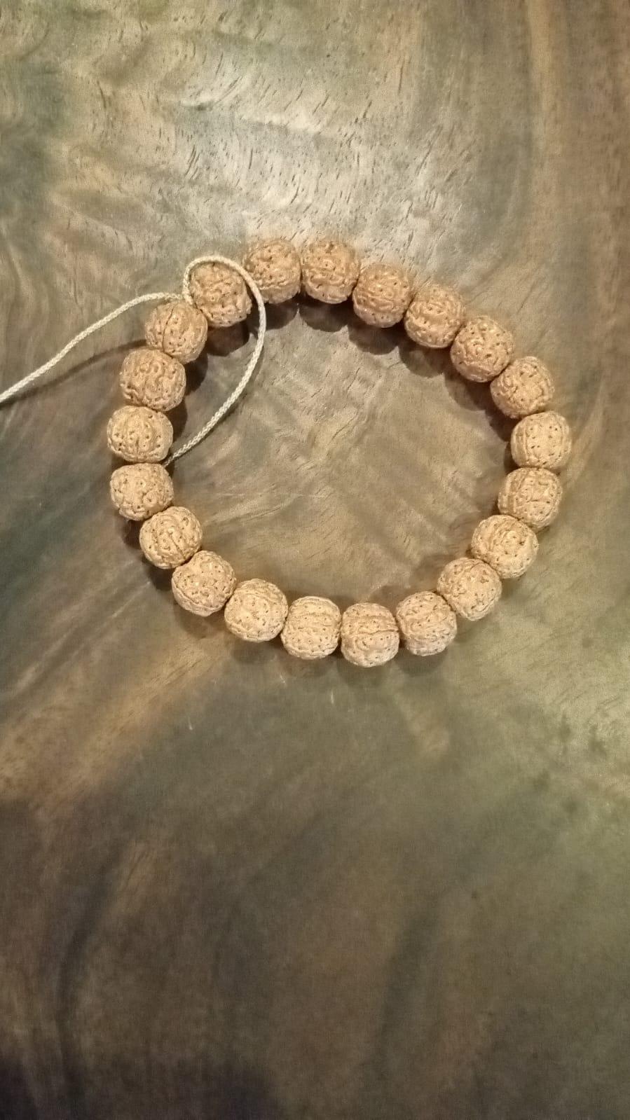 Rudraksha Bracelet of Natural Majesty - Gaba Tea House
