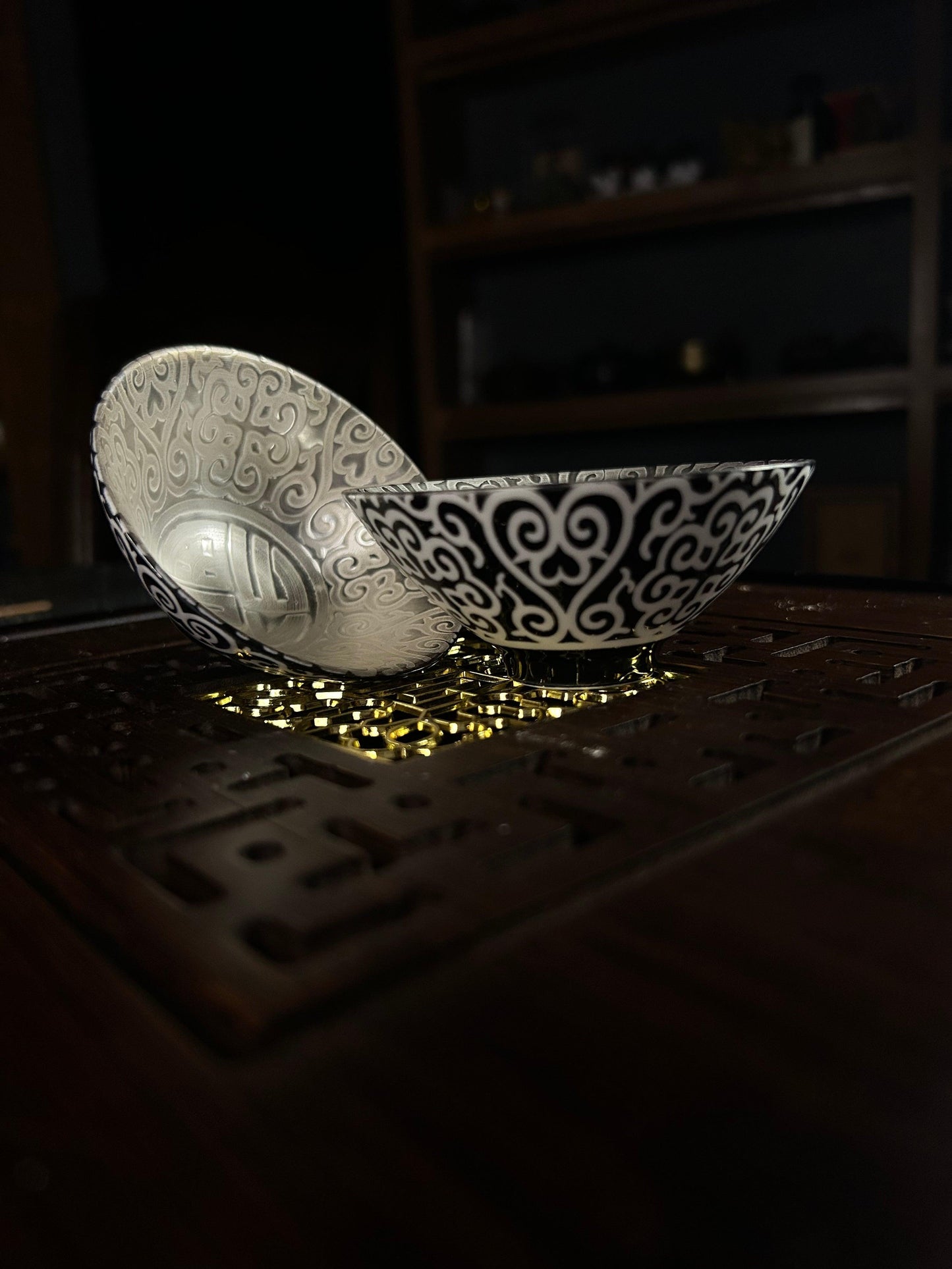 Onyx Filigree Piala - Gaba Tea House