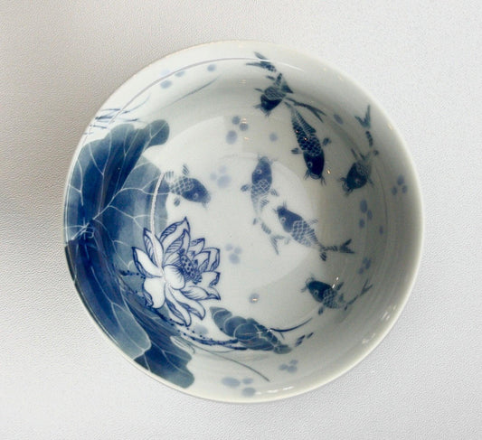 Sapphire Koi Tranquility Piala - Gaba Tea House