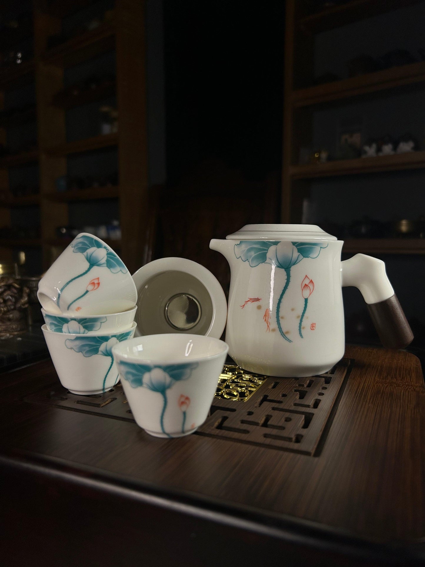 Mug & Piala Handle travel Tea set - Gaba Tea House