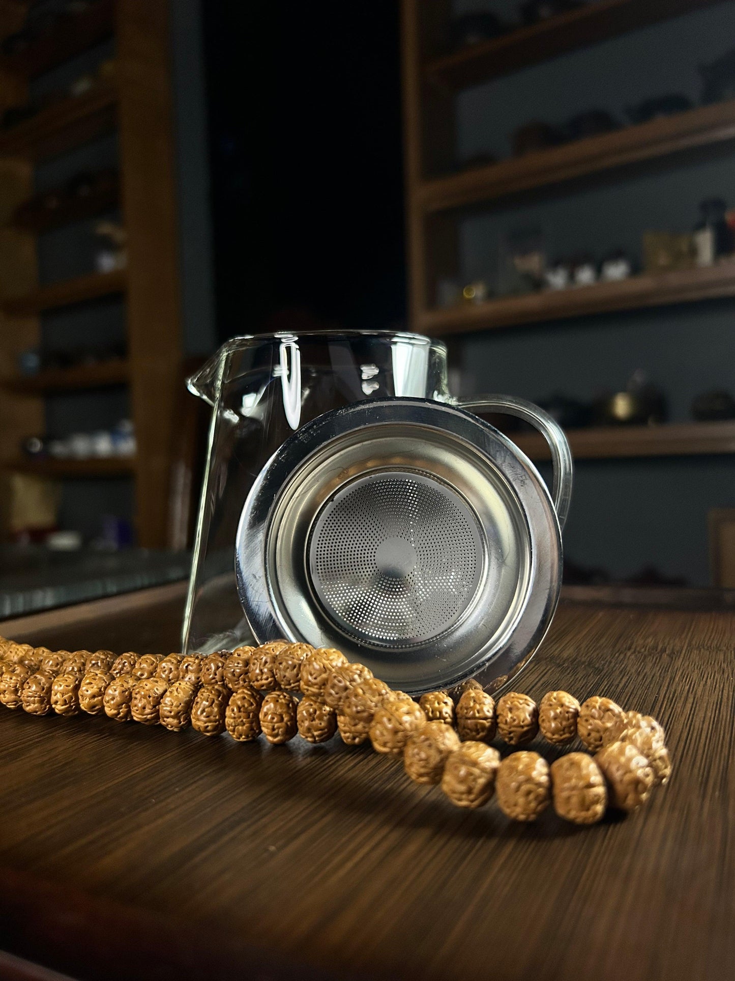 Sieve Glass Handle (Chahai pitcher glass) - Gaba Tea House