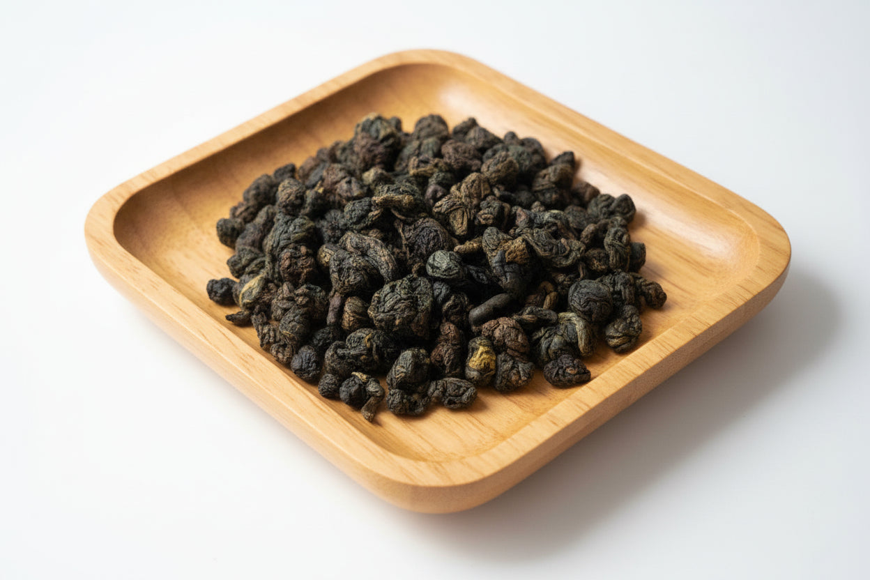 Gaba Grape Tea light amber infusion – fruity GABA oolong Gaba Tea House Indonesia