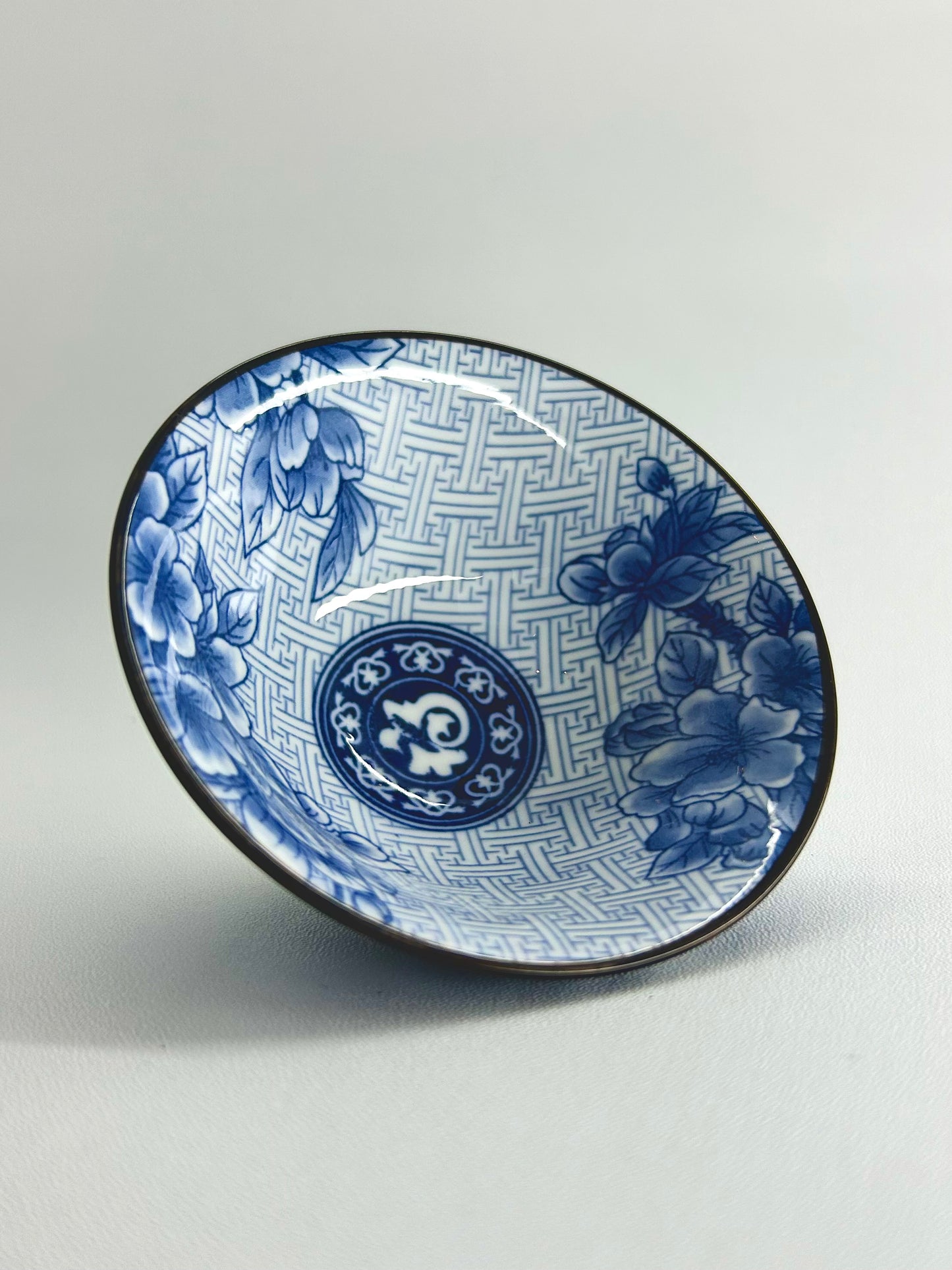 Piala Ceramic Blue Pattern - Gaba Tea House