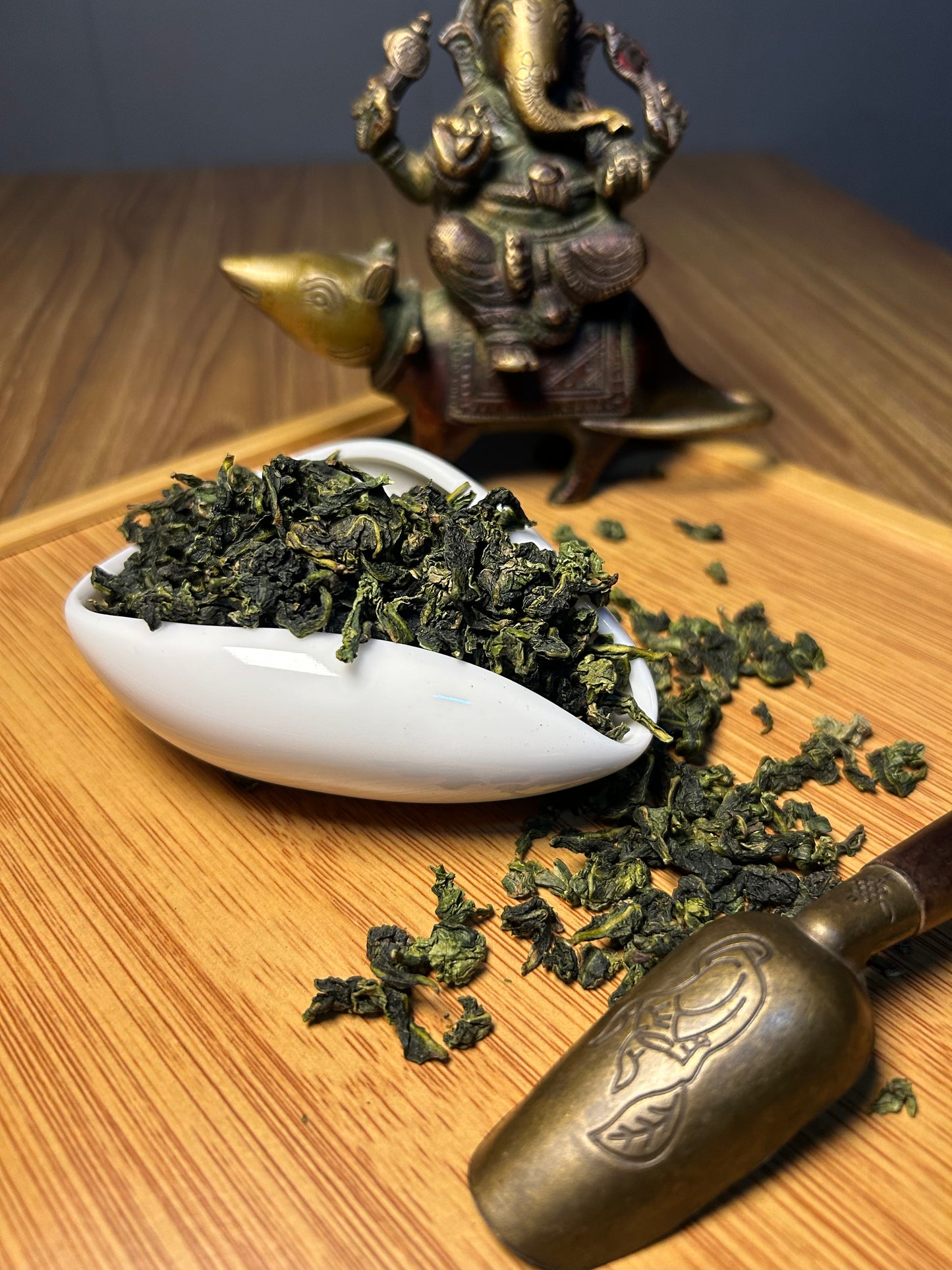 Te Guan Yin Autumn Waltz Tea – Tie Guan Yin oolong autumn harvest Anxi Fujian Gaba Tea House Bali