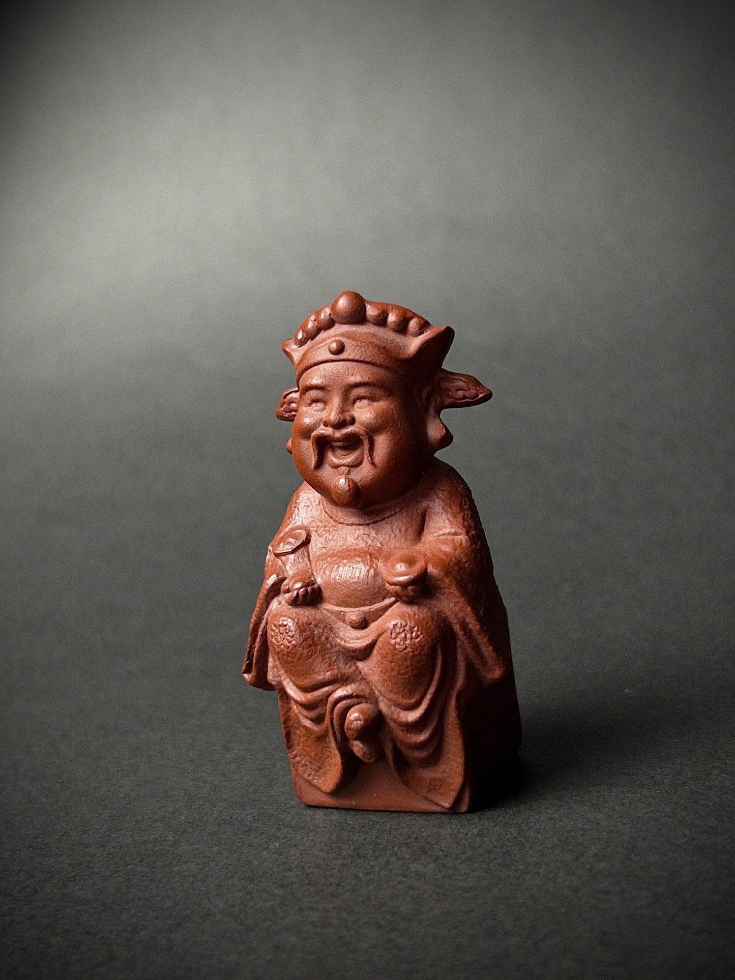 Tea Pet “Cai Shen, God of Wealth” – A Symbol of Prosperity and Good Fortune