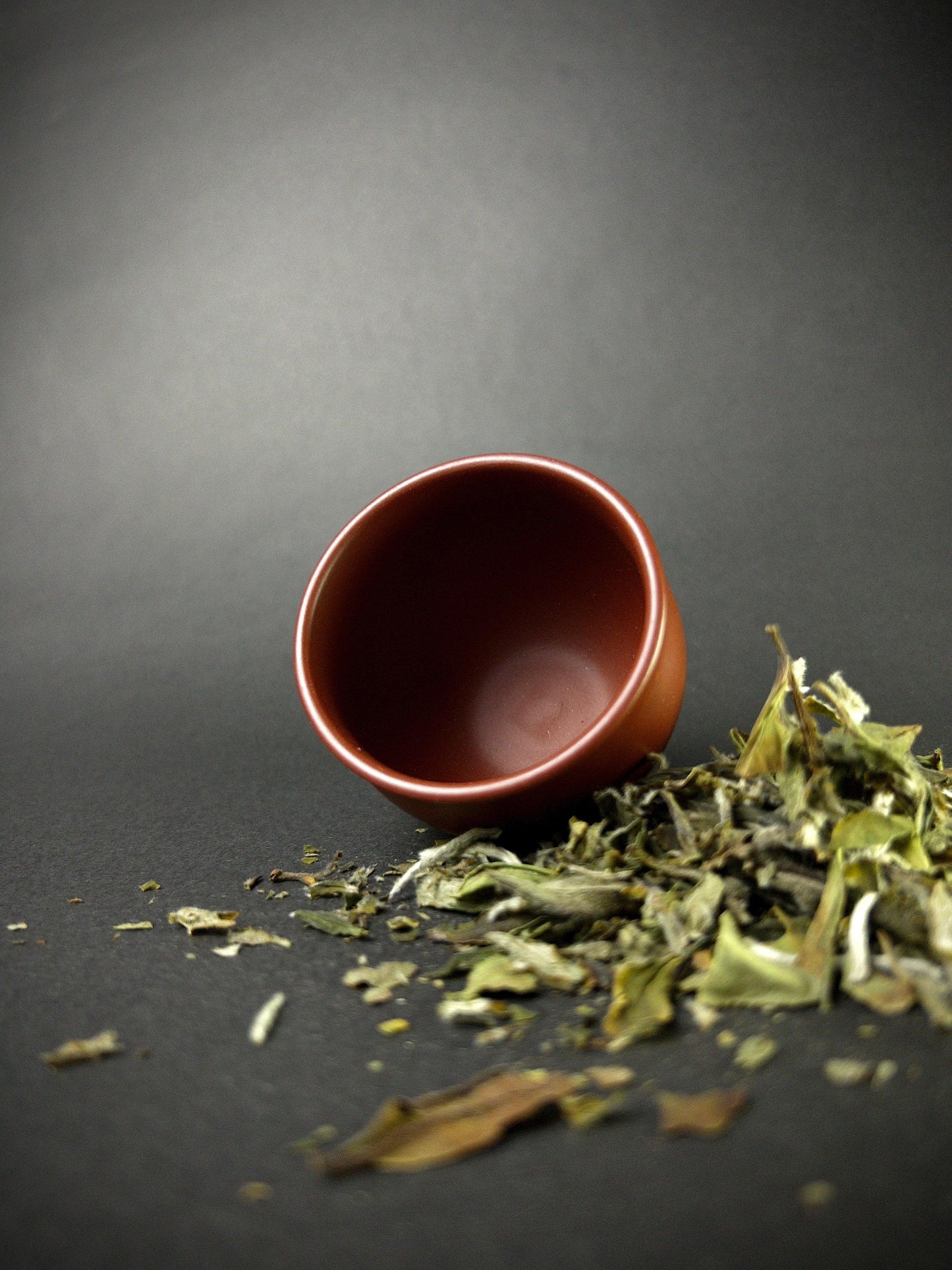 Yixing Tea Cup Made of Dahong Ni Clay, 80 ml
