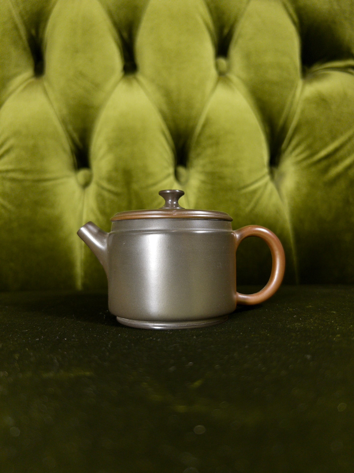 Kiln-Fired Teapot “Warm Shadow” – 100 ml - Yixing clay Teapot