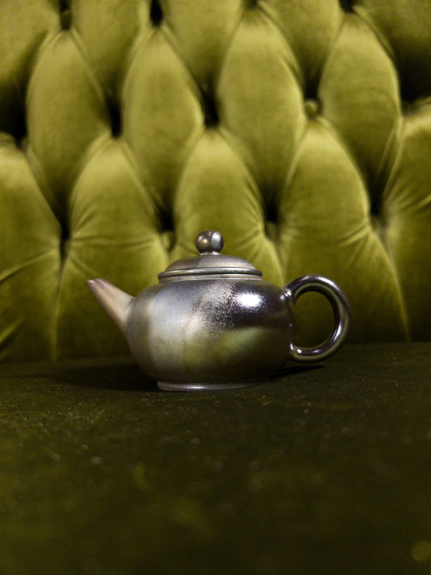 Silver Ember Teapot – 120 ml - Yixing clay Teapot