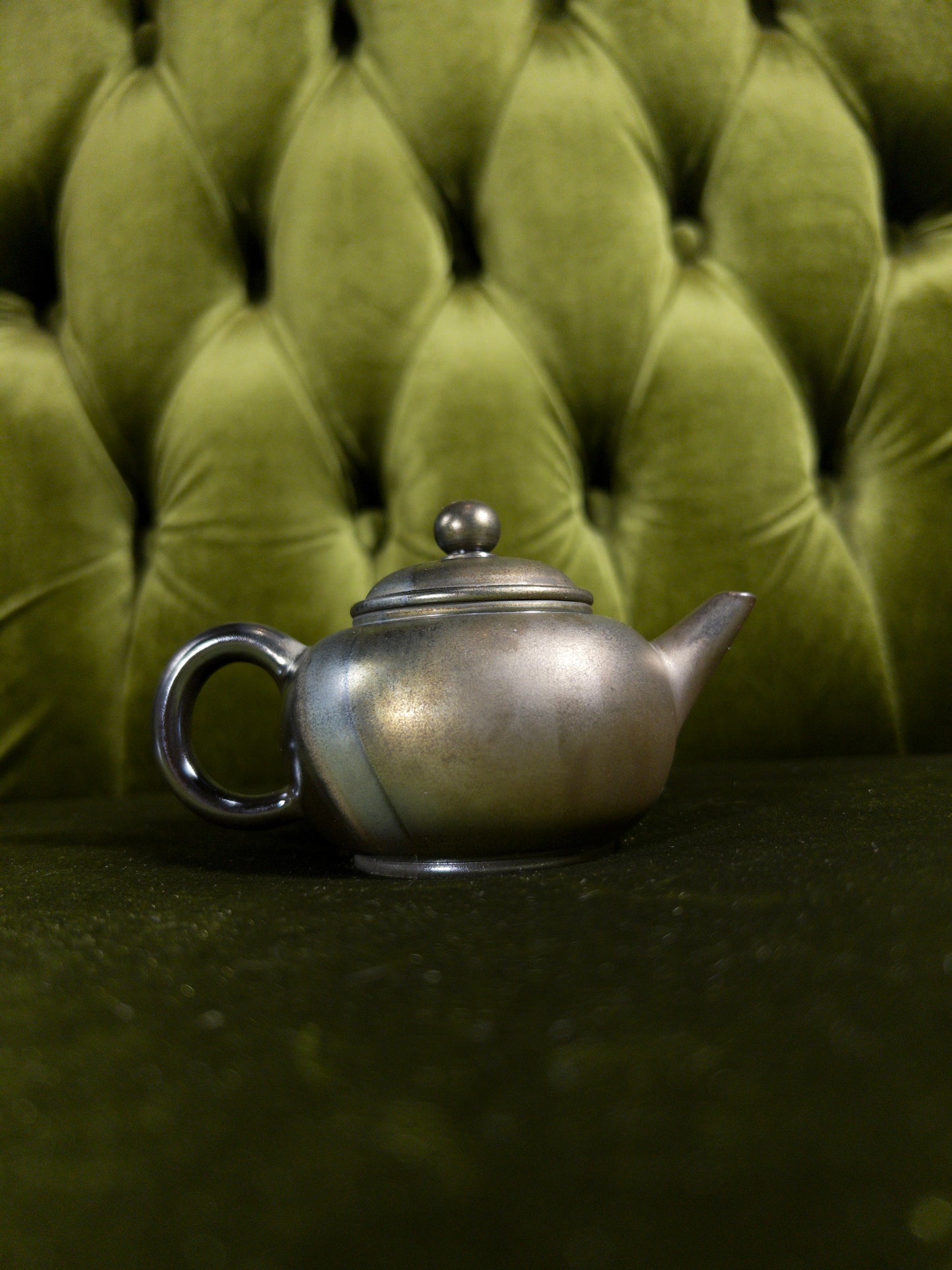 Silver Ember Teapot – 120 ml - Yixing clay Teapot
