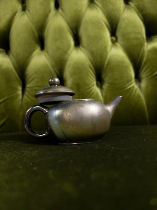 Silver Ember Teapot – 120 ml - Yixing clay Teapot