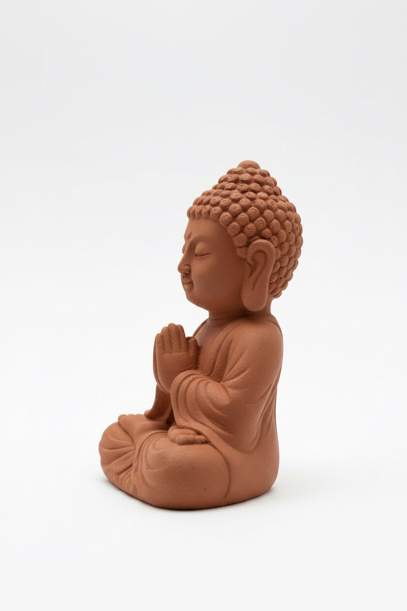 “Amber Monk ceramic tea accessory”