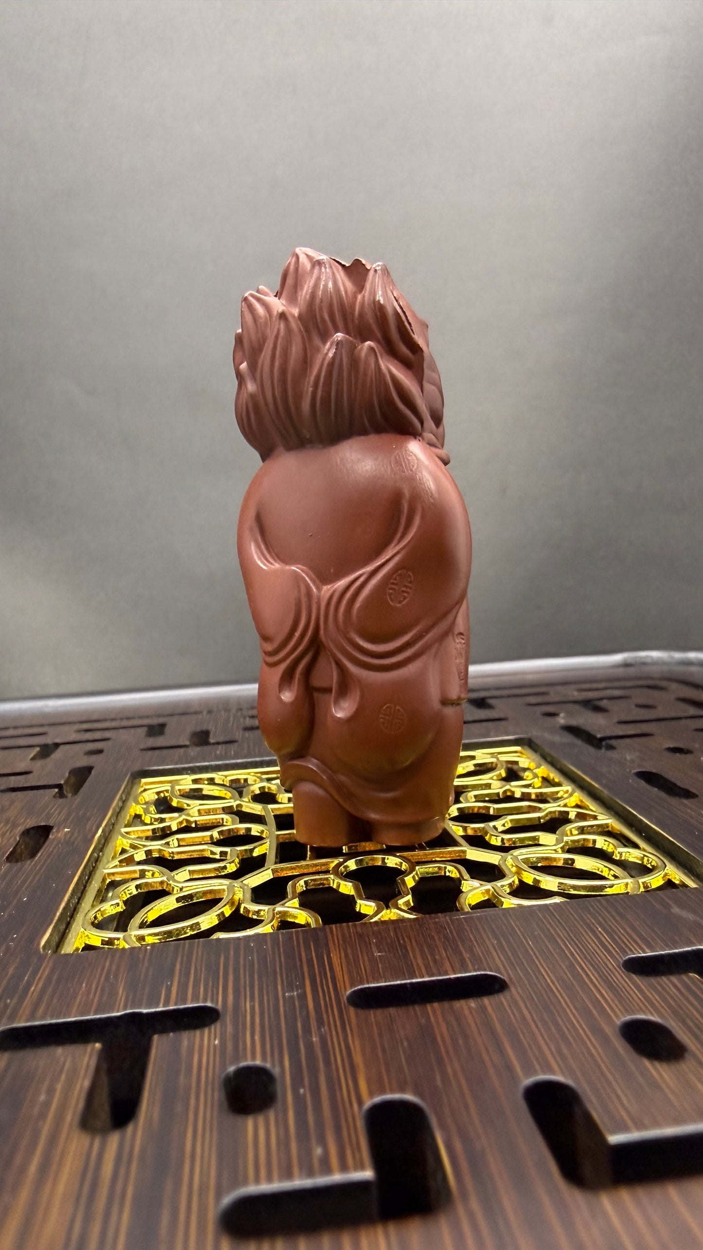 Tea Figurine “Guardian Calm” — Yixing Lion Tea Decor