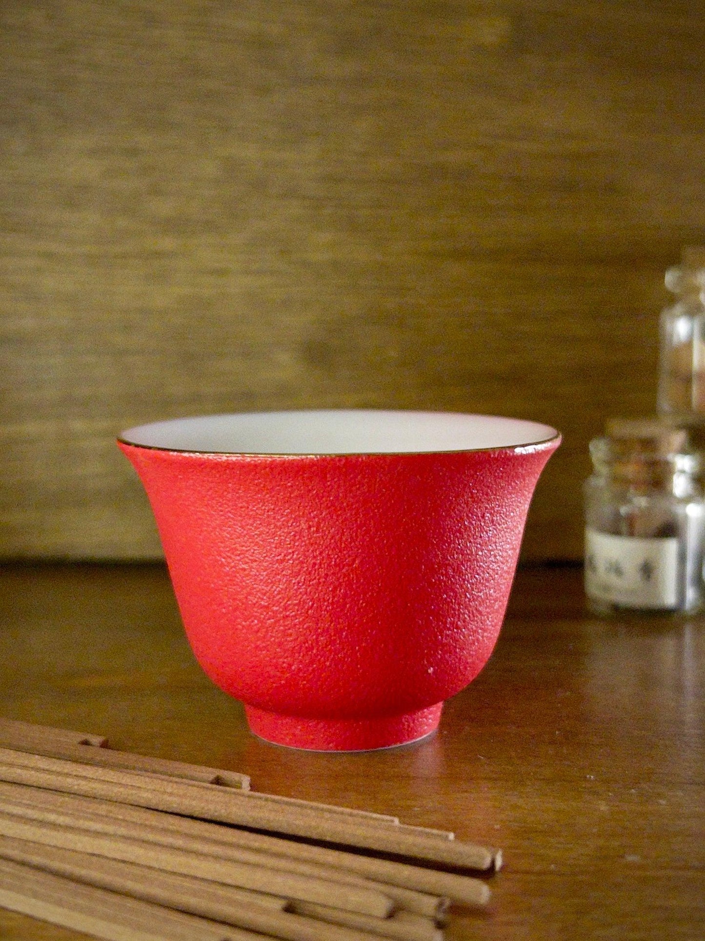 “Silent Carmine” Tea Cup piala  40-75ml
