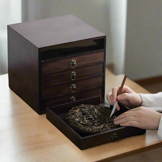 Luxury Wooden Tea pies Storage Box