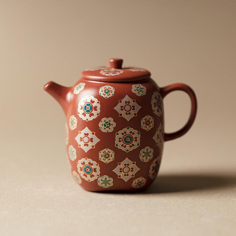 Teapot “Bohemian Dust” — Handmade Yixing Clay Art 120