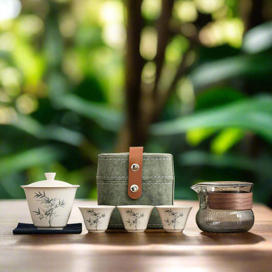 Bamboo Breeze Gaiwan Travel Set