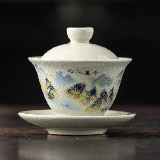 Taiwan mountains Gaiwan