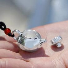 Silver 999 Teapot pendant