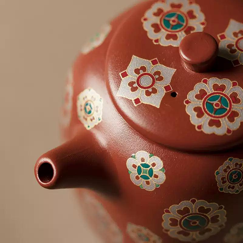 Teapot “Bohemian Dust” — Handmade Yixing Clay Art 120