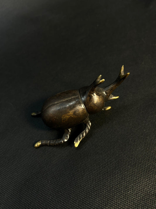 The Majestic Hercules Beetle Figurine - Gaba Tea House