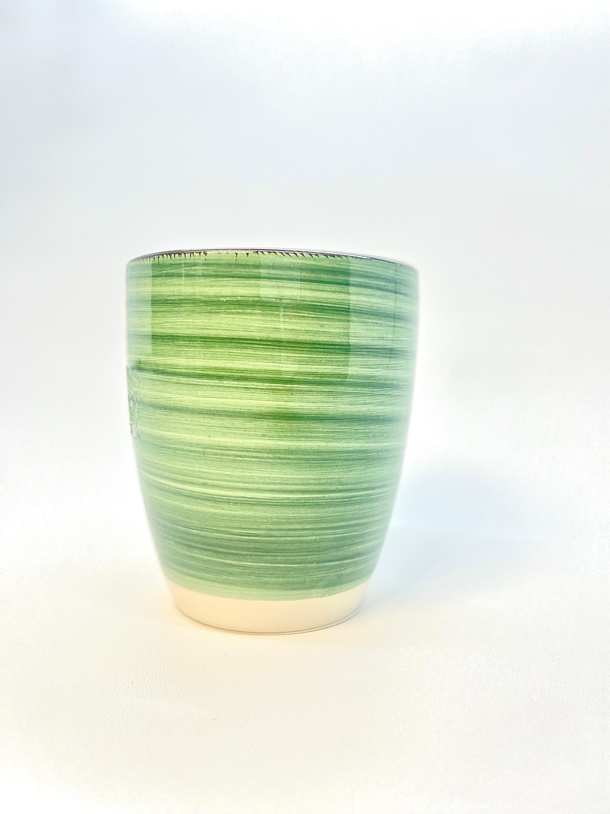 Serenity Green Artisan Teacup - Gaba Tea House