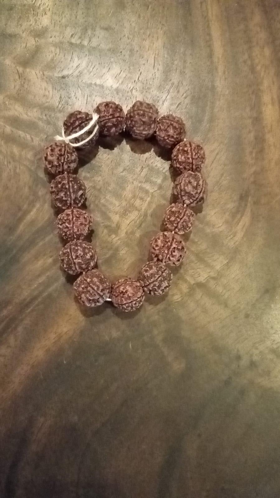Rudraksha Bracelet of Natural Majesty - Gaba Tea House