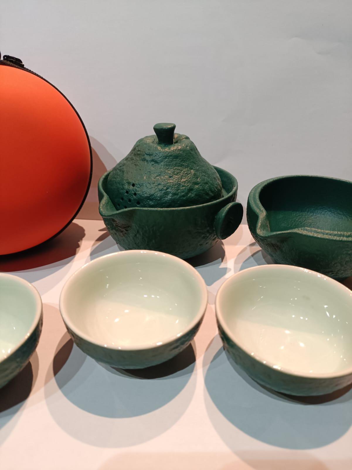 Citrus Bloom Gaiwan Set - Gaba Tea House