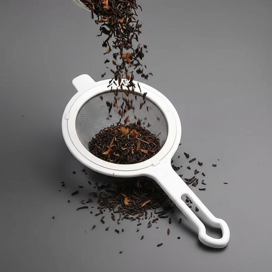 White Sieve Tea and Matcha Strainer — Fine Filtration for a Perfect Drink
