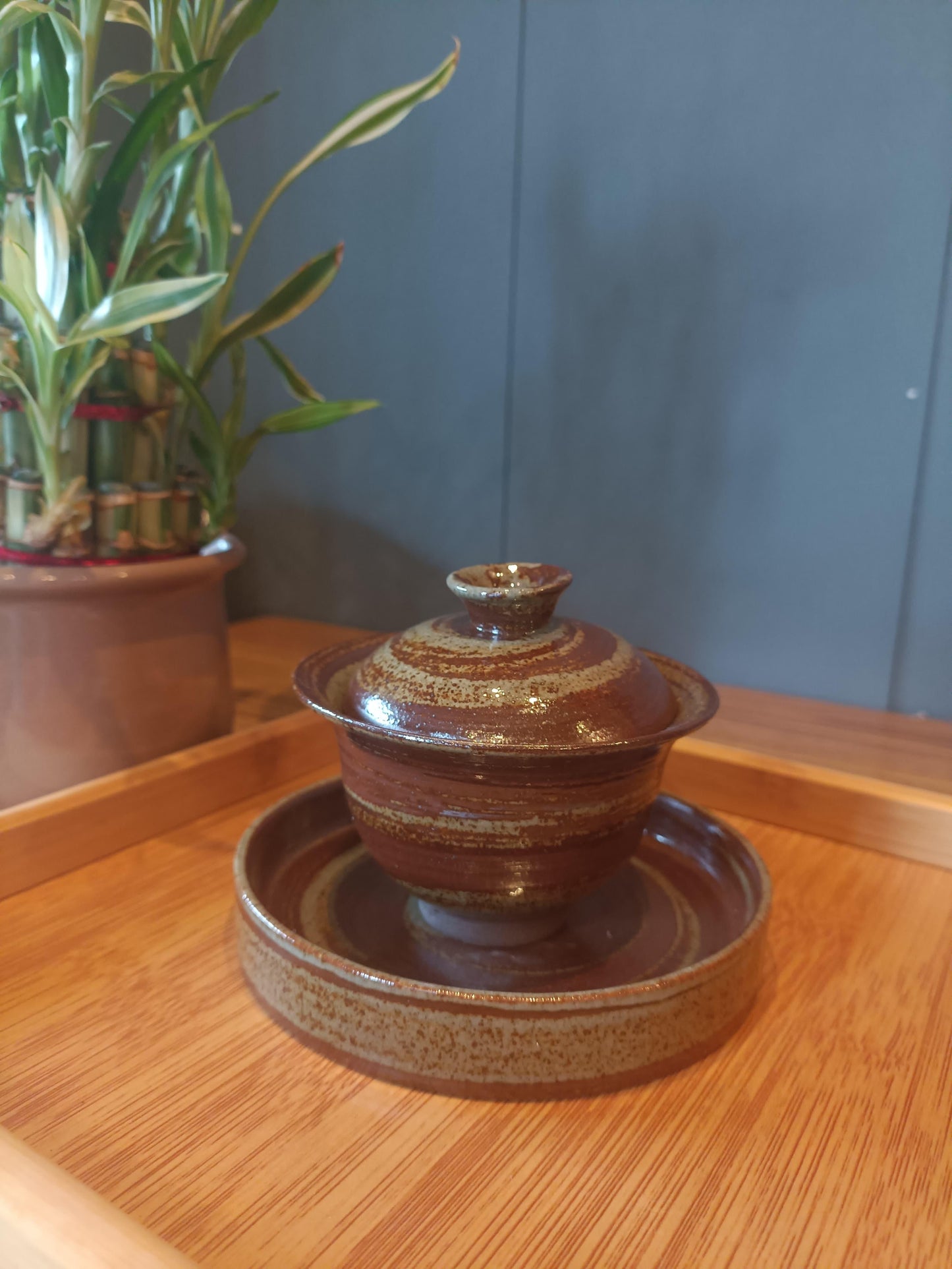 Rustic Elegance Gaiwan - Gaba Tea House
