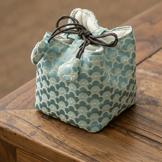 Cloud Weave — travel teaware bag
