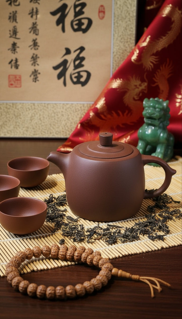 Tea Pot Clay no14 - Gaba Tea House