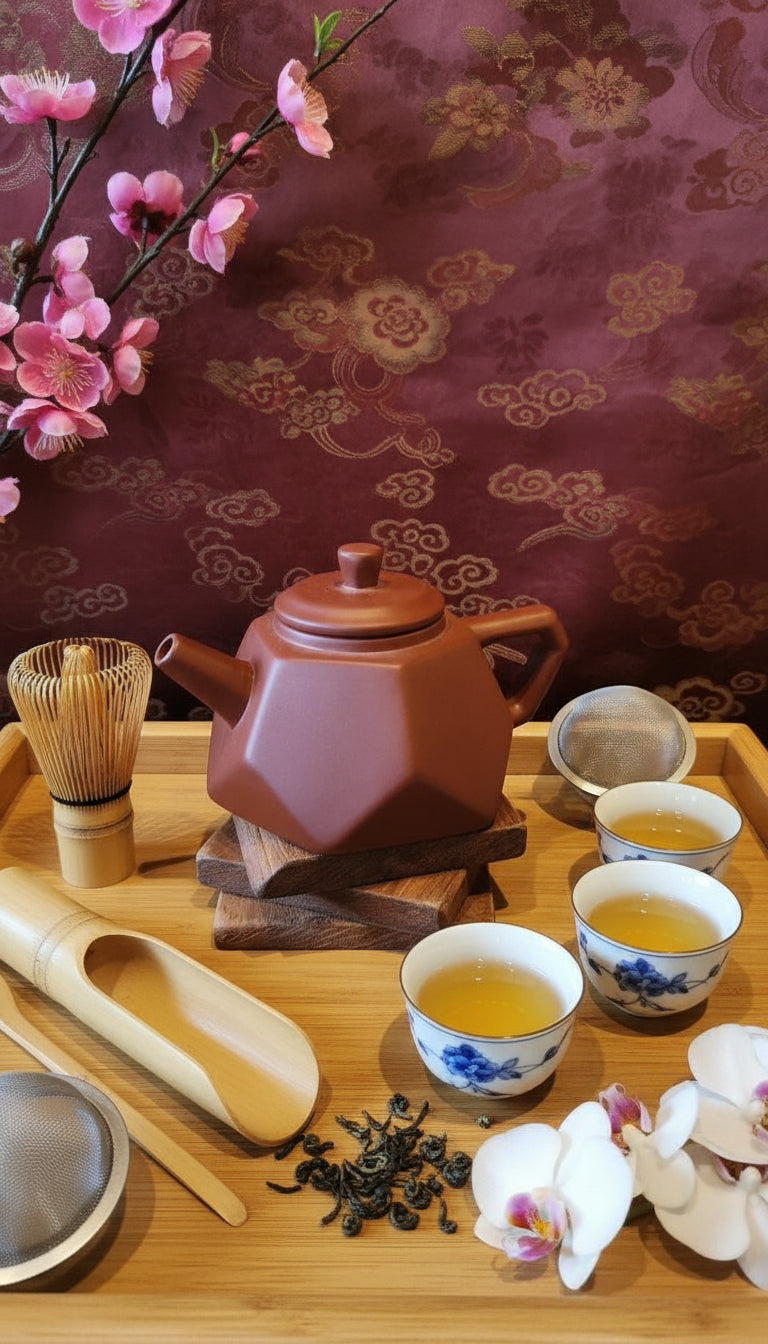 Tea Pot Clay no19 - Gaba Tea House