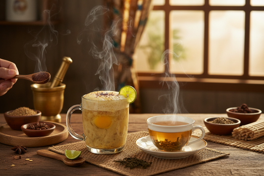 Teh Talua Gives You Energy. Here's the Chinese Tea That Does the Same — No Egg Required