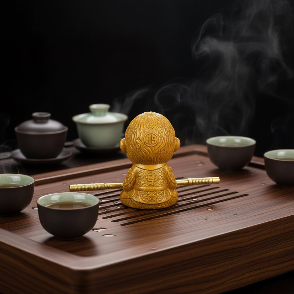 Decorative tea pet accessory for Gongfu tea sessions