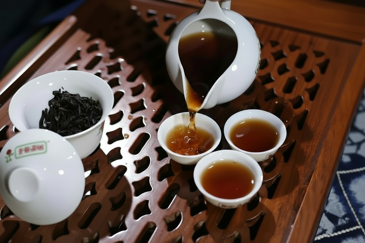 Baifu Ripe Tuo — Aged Shu Puer with Deep, Smooth Character