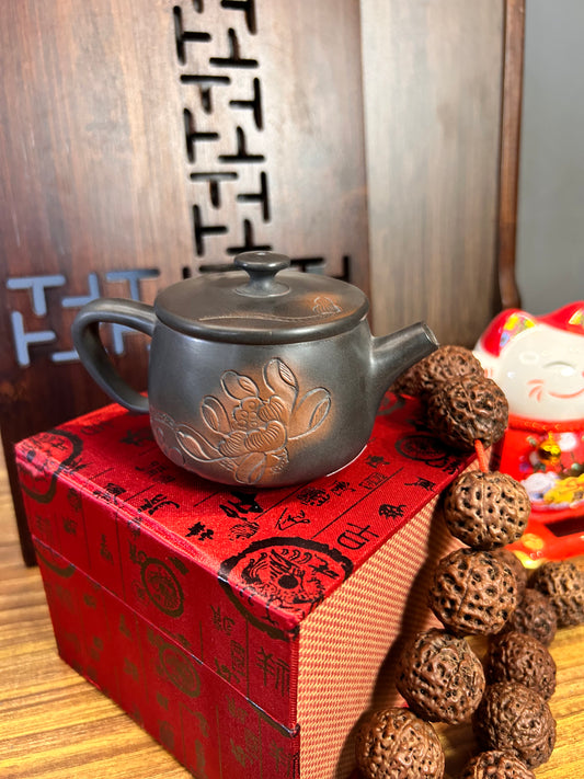 Lotus Tea Pot (Traditional clay tea pot ) no 5 - Gaba Tea House