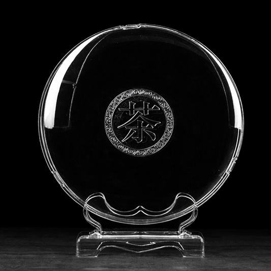 Round tea cake storage case