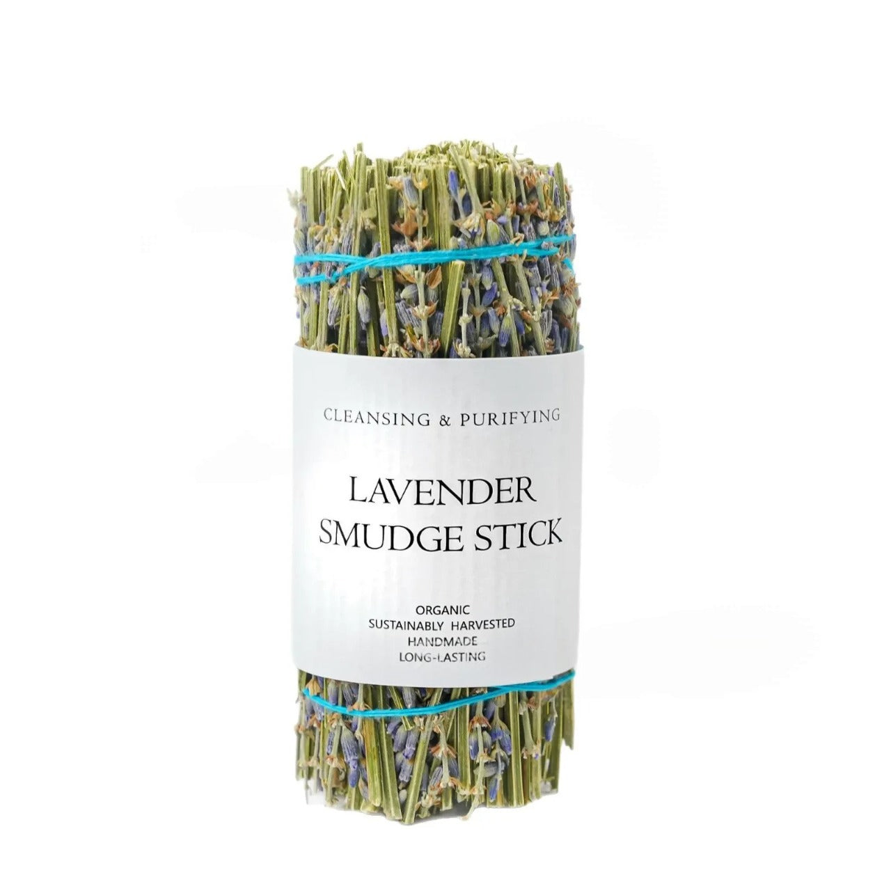 Organic lavender smudge stick for relaxation and stress relief