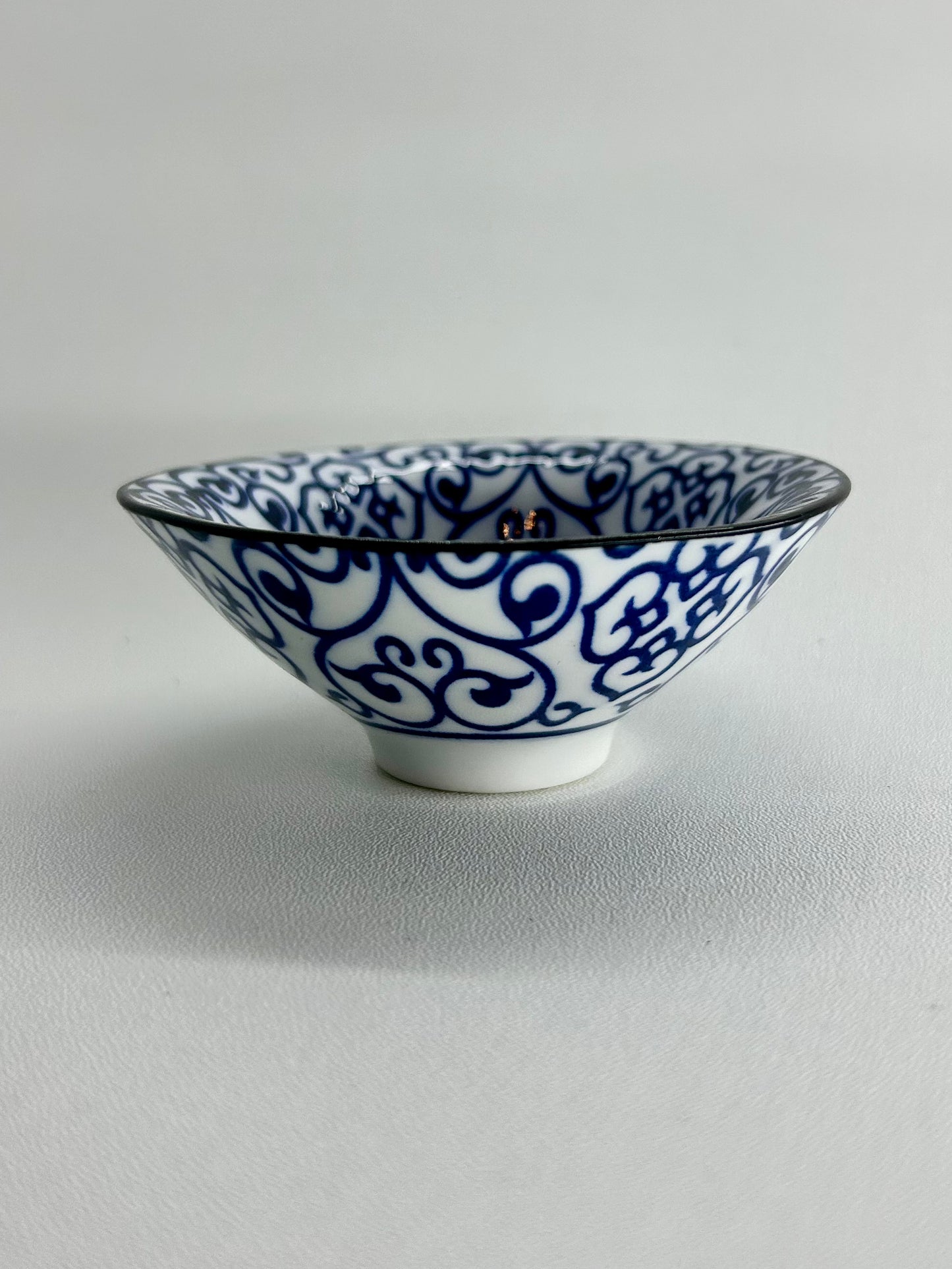 Piala Ceramic Blue Pattern