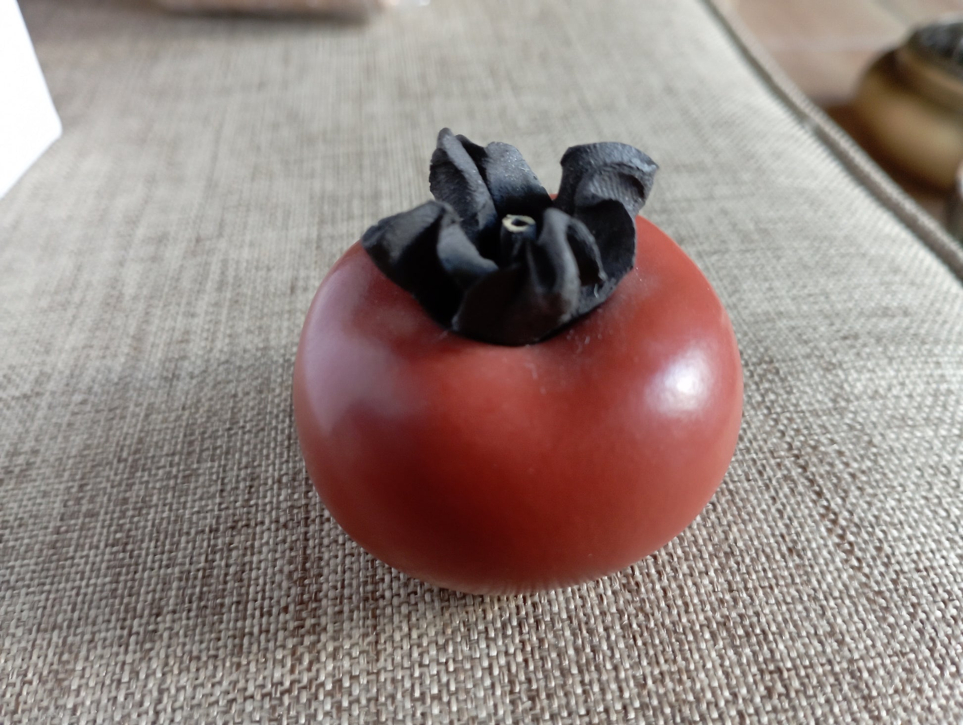 Tea Tomato Statue - Gaba Tea House