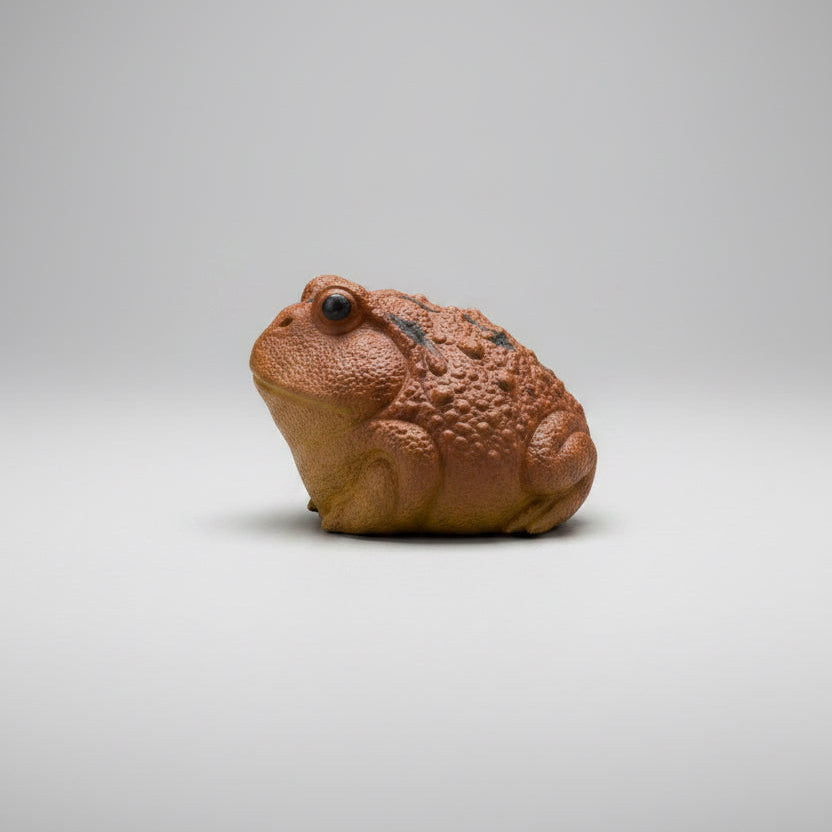 “Toad tea decor for gongfu tea ceremony”